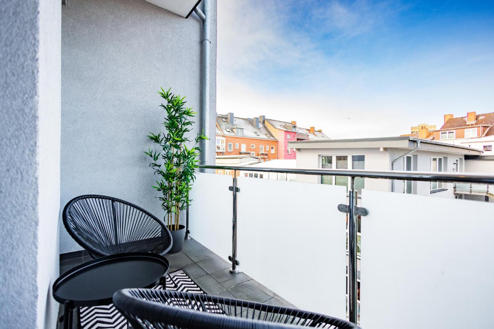 Exklusive Apartments In Kieler City Eksteriør bilde